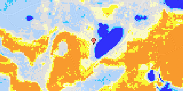 Ekstrem regn på Mothsvej 69