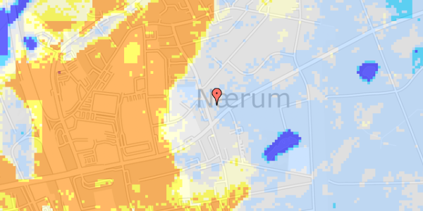 Ekstrem regn på Nærumgårdsvej 19