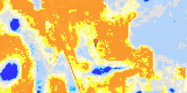 Ekstrem regn på Nærum Vænge 92, st. th