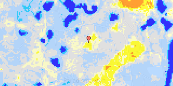 Ekstrem regn på Nøddehøj 9