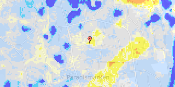 Ekstrem regn på Nøddehøj 12