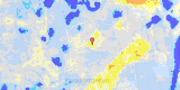 Ekstrem regn på Nøddehøj 14