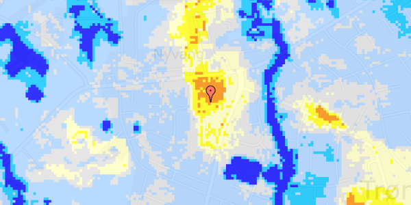 Ekstrem regn på Nørreeng 8