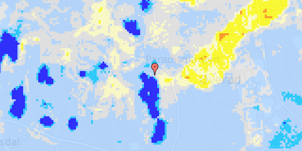 Ekstrem regn på Paradishegnet 5