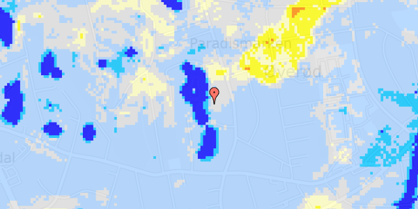 Ekstrem regn på Paradisledet 6