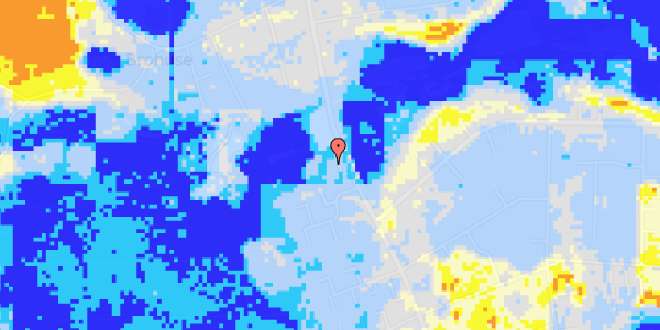 Ekstrem regn på Parcelvej 28A