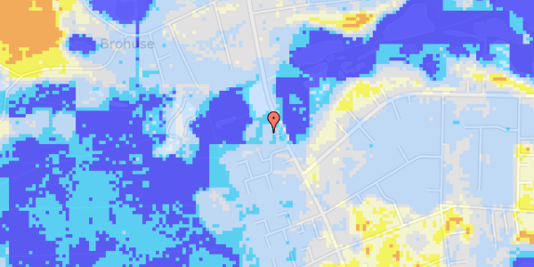 Ekstrem regn på Parcelvej 30A