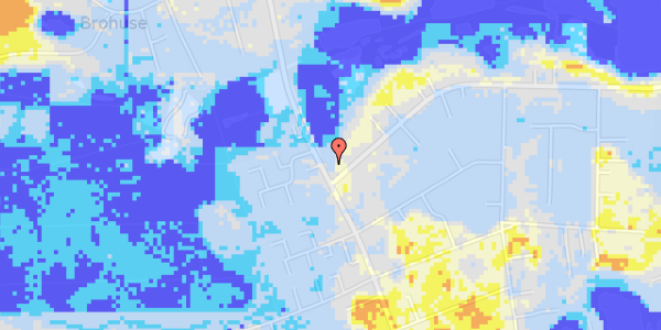 Ekstrem regn på Parcelvej 33