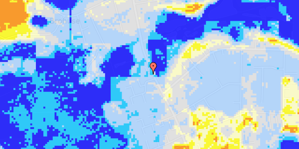 Ekstrem regn på Parcelvej 34C