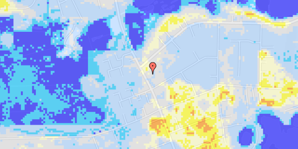 Ekstrem regn på Parcelvej 37