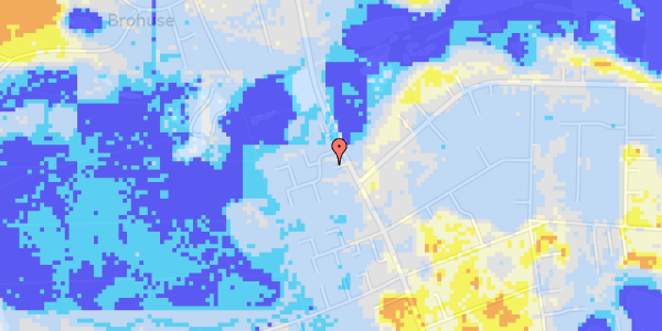 Ekstrem regn på Parcelvej 38A