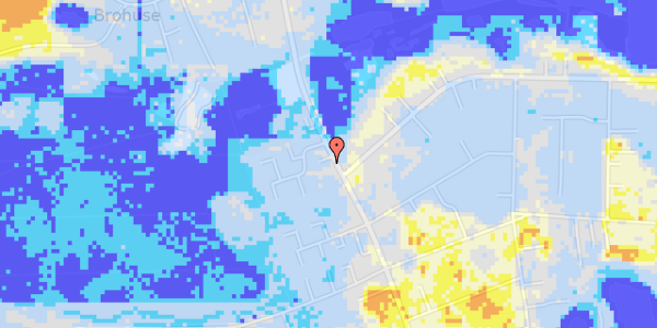 Ekstrem regn på Parcelvej 42B