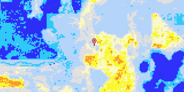 Ekstrem regn på Parcelvej 47