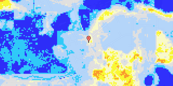 Ekstrem regn på Parcelvej 48