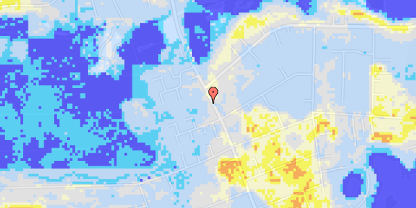 Ekstrem regn på Parcelvej 54