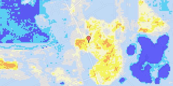 Ekstrem regn på Parcelvej 55