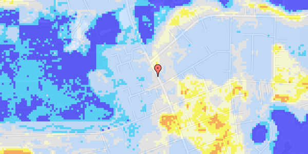 Ekstrem regn på Parcelvej 56