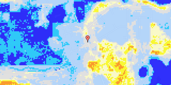 Ekstrem regn på Parcelvej 58A