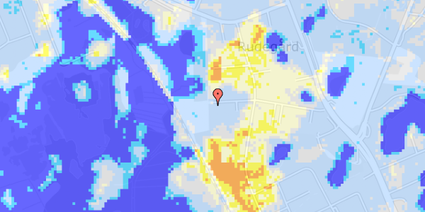 Ekstrem regn på Rudegårds Alle 47