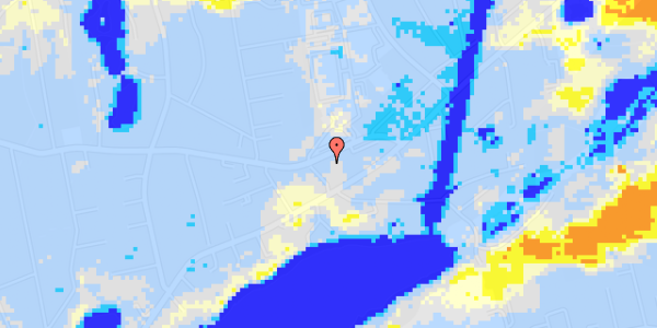 Ekstrem regn på Rudersdalsvej 112, 2. th