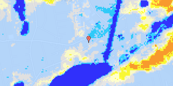 Ekstrem regn på Rudersdalsvej 120, st. th