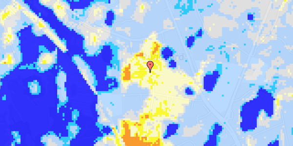 Ekstrem regn på Rudeskrænten 1