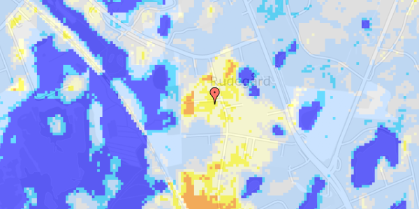 Ekstrem regn på Rudeskrænten 3