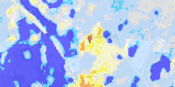 Ekstrem regn på Rudeskrænten 6