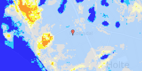 Ekstrem regn på Rude Vang 30