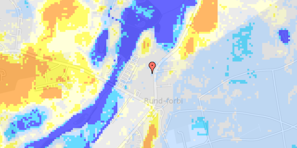 Ekstrem regn på Rundforbiparken 11A, st. th