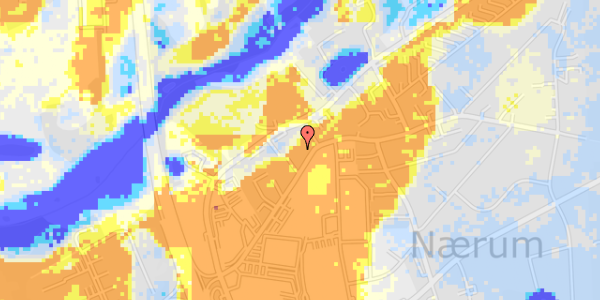 Ekstrem regn på Rundforbivej 253, 2. th