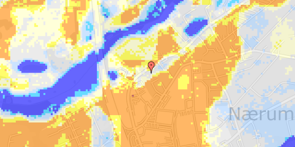 Ekstrem regn på Rundforbivej 265, st. f