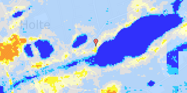 Ekstrem regn på Rydholt 6