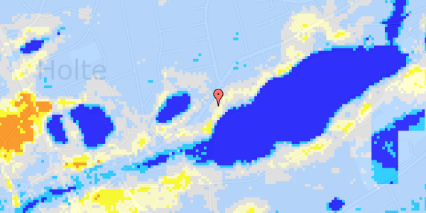 Ekstrem regn på Rydholt 12