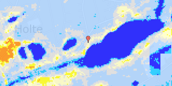 Ekstrem regn på Rydholt 13