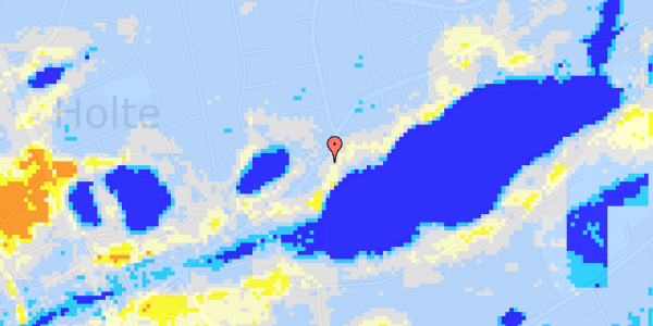 Ekstrem regn på Rydholt 14