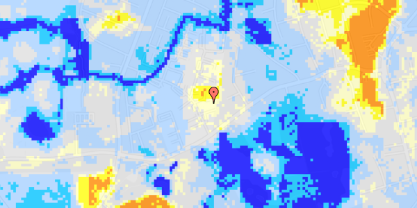 Ekstrem regn på Skelstedet 8, st. 