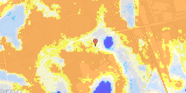 Ekstrem regn på Skodsborgvej 238