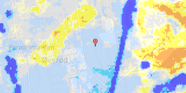 Ekstrem regn på Skovlybakken 27