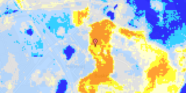 Ekstrem regn på Skovkanten 46