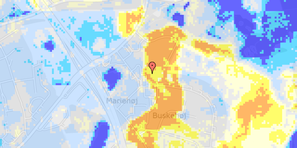 Ekstrem regn på Skovkanten 55