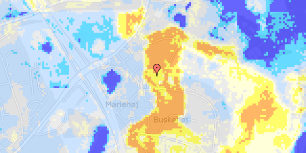 Ekstrem regn på Skovkanten 61