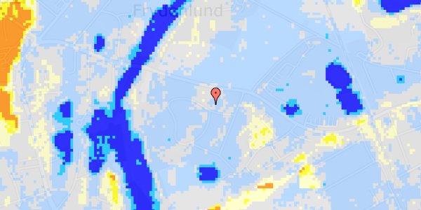 Ekstrem regn på Skovringen 8