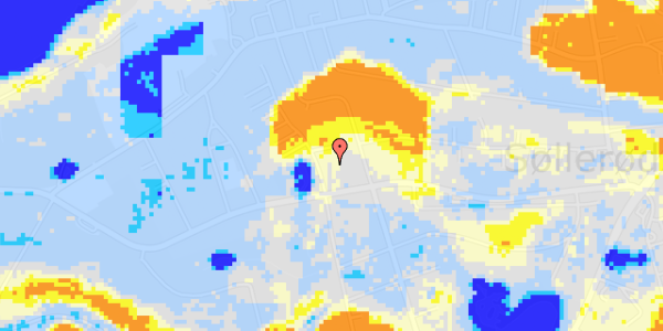 Ekstrem regn på Skovskellet 13