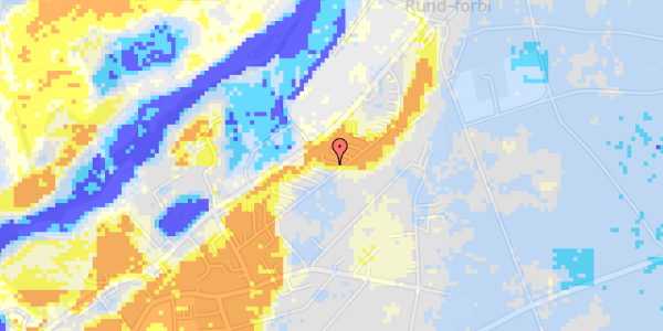 Ekstrem regn på Skyttebjerg 79