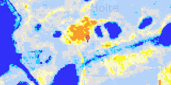 Ekstrem regn på Sofievej 10, st. 4