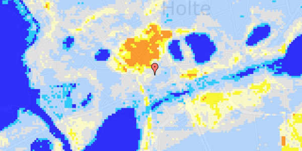 Ekstrem regn på Sofievej 11, st. th