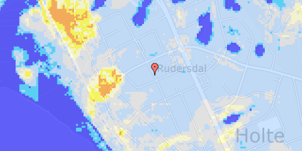 Ekstrem regn på Solbakken 51