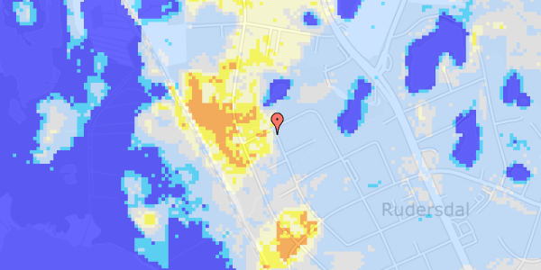 Ekstrem regn på Solbakken 121