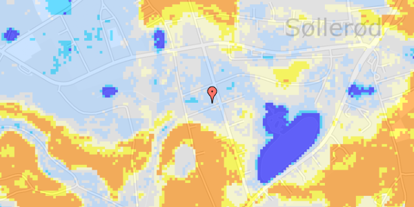 Ekstrem regn på Stevnsbovej 5